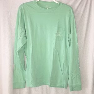 Sea foam Green Men’s Vineyard Vines Long Sleeve